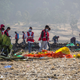 Rescuers work at the scene of an Ethiopian Airlines flight crash near Bishoftu, or Debre Zeit, south of Addis Ababa, Ethiopia, Monday, March 11, 2019.